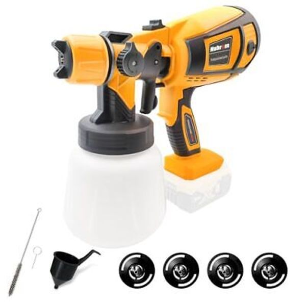 Cordless Paint Sprayer for Dewalt 20V Max Battery,Handheld FOR DeWalt Battery