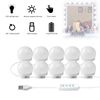 Make Up Mirror Lights 10 LED Kit Bulbs Vanity Light Dimmable Lamp US