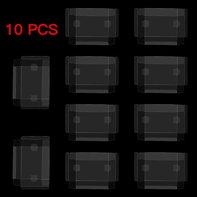 10pcs Transparent Game Cartridge PET Case Games Plastic PET Protector for  Nintendo Switch Game Card Box Switch OLED Display Boxs