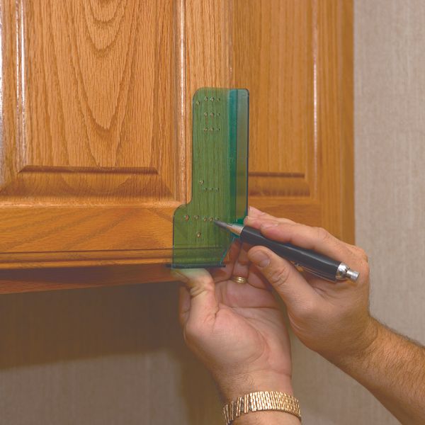 HIGHPOINT Cabinet Knob and Pull Template