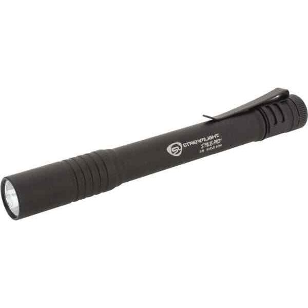 Streamlight 100 Lumen LED Mini Flashlight, Black Aluminum, 2 AAA Batteries Incl