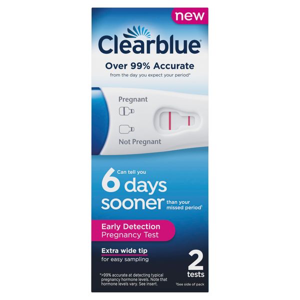 Clearblue Early Detection Pregnancy Test, 2 count