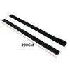 78.7'' Gloss Black Side Skirts Rocker Panel Splitters For Chevrolet Malibu LS LT