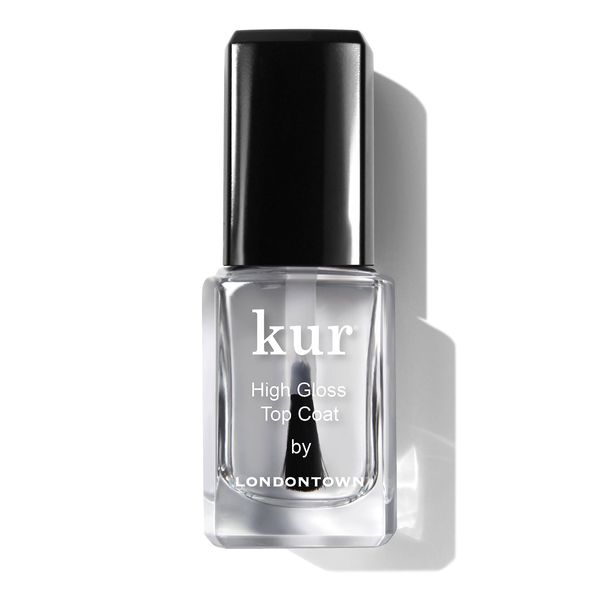 Londontown High Shine Glossy Top Coat Nail Polish, Long Lasting Wear, Vegan/Cruelty-Free Gluten-Free Formula .40fl oz