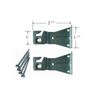 1 Pair Roller Window Shade Heavy Duty 2 1/2" Universal Mount Extension Brackets