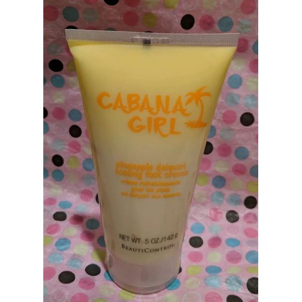 BeautiControl Cabana Girl Pineapple Daiquiri Cooling Foot Creme! 5 oz.