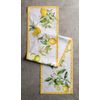 Maison d' Hermine Table Runner 100% Cotton Decorative Washable Tablerunner Easter Tablerunners for Dining, Home, Wedding, Banquet, Buffet, Limoncello - Spring/Summer (37cm x 180cm)