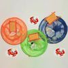MIXEL Crab Drop Net With Bait Bag, Weather-Resistant Design, UV-Resistant Coating, Versatile, Durable, And Compact Tool, Foldable Structure, Random Colour