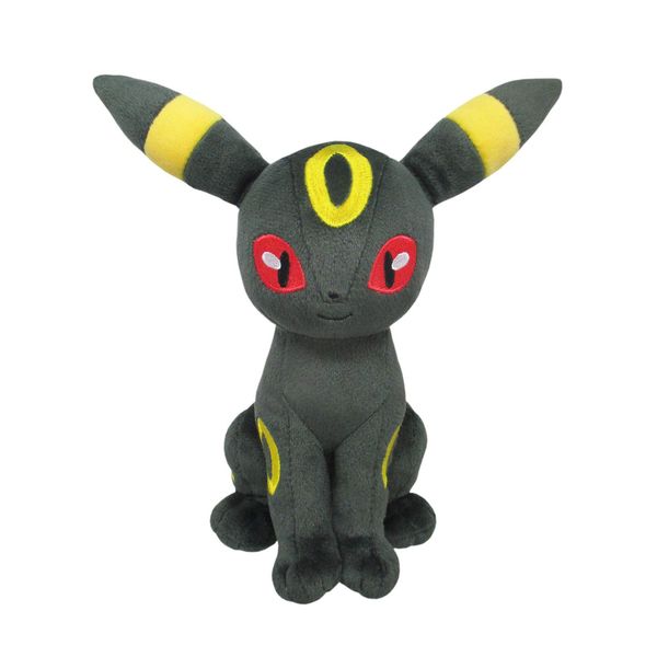 Sanei Boeki PP122 Pokémon All Star Collection Plush Toy, Umbreon, Size S, W 7.1 x D 5.1 x H 7.5 in (18 × 13 × 19 cm)