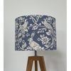 China Blue Woodland Hare Pheasant Drum Lampshade