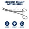 Rochester Carmalt Forceps 8" Curved Veterinary Instruments German Grade