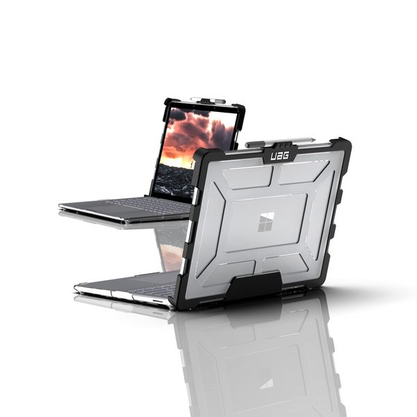 UAG Designed for Microsoft Surface Laptop 5 / Laptop 4 / Laptop 3 Case 13.5" Plasma Ice Translucent Rugged Military Drop Tested Feather-Light Slim Laptop Protective Cover by URBAN ARMOR GEAR