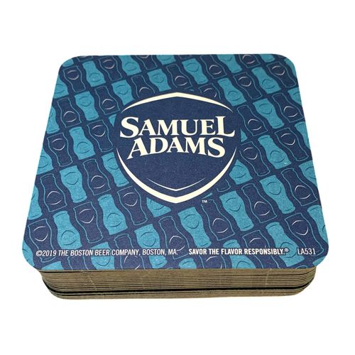 Samuel Adams Coin Toss Cardboard Coasters | Pack of Twenty (20)