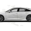 86" x 4" Universal Painted White Side Skirt Extension Rocker Splitters Lip 6pcs