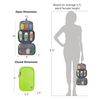 Travelon Compact Hanging Toiletry Kit, Charcoal, One Size