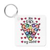 You Rack My World Keyring Key Chain