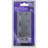 Hardware Essentials 851952 General Purpose Square Corner Hinges Removable Pin Zinc-plated