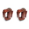 Gate Hinge One Compatible HD Guardian Adjustable Round Mount Gate & Post PAIR