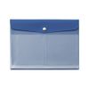LIHIT LAB Antimicrobial PVC Envelope Case A5 ALCLEA Blue F7744-8
