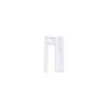Ufixt Fits Electrolux Fridge Freezer Door Handle White