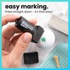 ExcelMark Pro Golf Ball Stamp - Easy Ball Identification - Choose from 25+ Styles and 4 Colors! - Eagle