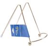 Darice, Easel Metal Display Stand, Gold, 4 Inch