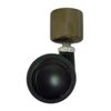 Polar Bear BR-169S E-Type End Casters No Stop, 32Φ Amber
