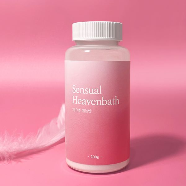 Bath gel carbonated jelly powder bath salt sensual heaven rose therapy