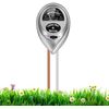 Soil Test Kit, 3-in-1 Soil Tester for Moisture, Light & pH Meter