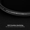 K&F Concept 40.5mm Variable ND2- ND32 Filter, 5-stop Adjustable ND Waterproof Optical Glass(Nano-K Series)