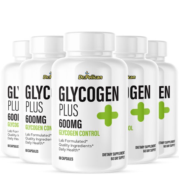 Glycogen Plus- Blood Support- 5 Bottles- 300 Capsules
