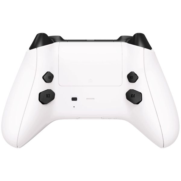 eXtremeRate Programmable Remap Kit for Xbox Series X/S Controller, Upgrade Board for Xbox Core Controller (Model 1914) & Redesigned Back Shell & Side Rails & Back Buttons [White]