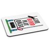 Give Blood Play Rugby PC Computer Mouse Mat Pad