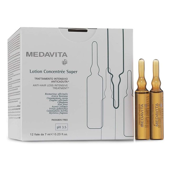 Medavita - Lotion - Anti-Hair Loss Intensive Treatment pH 3.5 - Super - 12 x 7ml