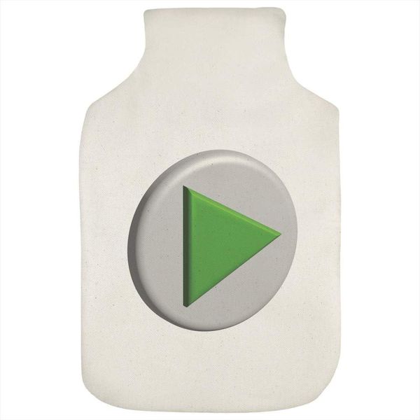 'Play Button' Hot Water Bottle Cover (HW00035110)
