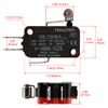 Heschen Micro switch V-165S-1C25 SPDT Short Roller Lever 16A 250VAC 5PCS
