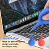 2-Pack Rubber Air Blower Dust Removal Blowing Bal,Red & Blue for Quick and Efficient Cleaning