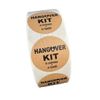 Hangover Kit Self-Adhesive Labels Pack of 100