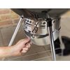 Weber 7444 22-1/2-Inch One-Touch Cleaning System Kit for Grills,Silver