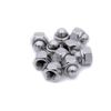 10x M8 DOMED CAP NUT WITH NYLON INSERT NYLOC A2 STAINLESS STEEL NYLON INSERT LOCK NUTS