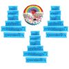 DIY 3-in-1 Cake Stencil & Embosser - Plastic Baking Stencil Set - Decorating Kitchen Utensil for Cake Lovers