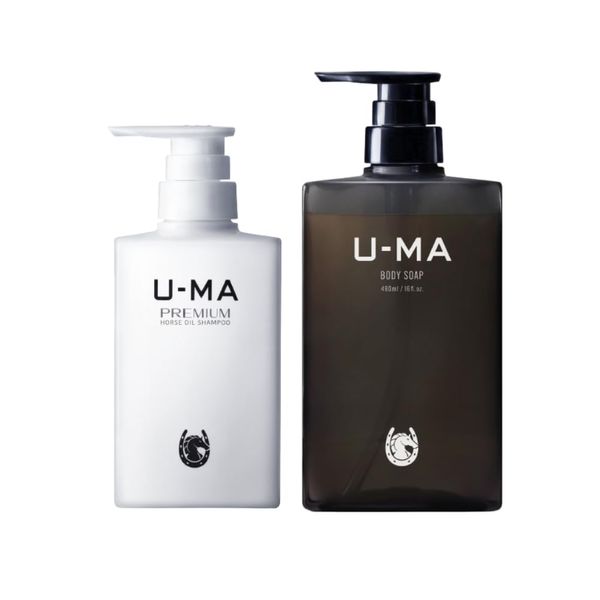 U-MA Woman Shampoo Body Soap Set
