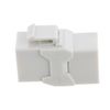 NavePoint CAT6A UTP Inline Keystone Coupler, 10 Pack, Grey