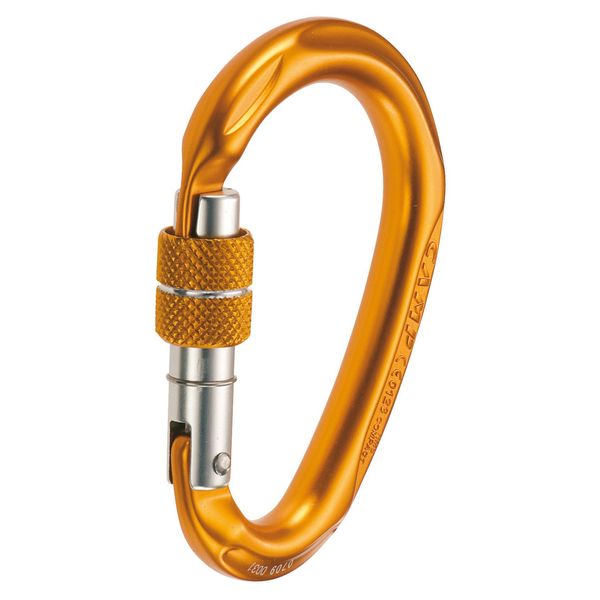 Camp USA HMS Compact Lock Carabiner Orange One Size