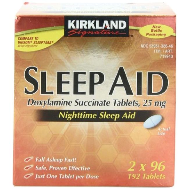 KIRKLAND SIGNATURE Sleep Aid Tablet, 192Count