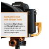 Tether Tools TetherPro USB-C to 3.0 Micro-B Right Angle Cable, 15', Orange