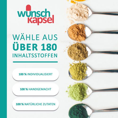 Wunschkapsel Lysine Pure 800 mg per day, 290 vegan high dose capsules