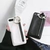 plastic pistol popular model favorite Ejou-style ajew style iPhone X zip case (white)