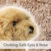VFM - Labradoodle Dog Soft Toy Plush Teddy, Cavapoo, Cockapoo, Cuddly Teddy Bear Premium Soft Toy - 18cm - Biscuit