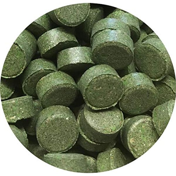 Futtertabletten Boden Tabletten 9 mm 10% Spirulina Pflanzliches Fischfutter Wels (1 l)